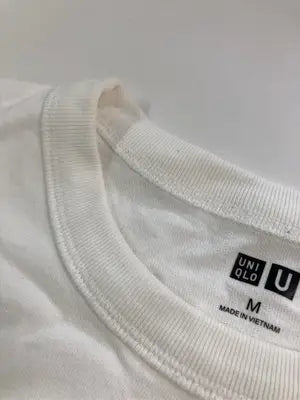 UNIQLO U/ユニクロユー/Tシャツ/カットソー/トップス/ホワイト/M