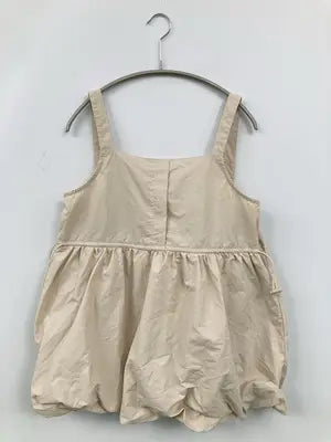 Lax Dan Tia/ノースリーブ/トップス/ベージュ/LL