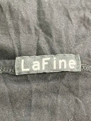 LaFine/Tシャツ/カットソー/トップス/ブラック/XS/S