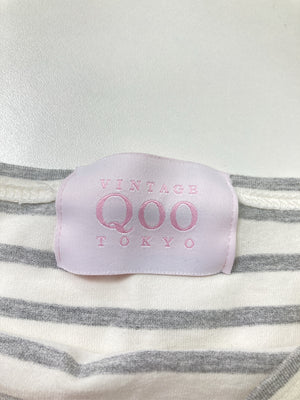 Qoo/Tシャツ/カットソー/トップス/アイボリー
