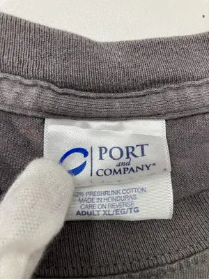 PORT&COMPANY/ポートアンドカンパニー/Tシャツ/カットソー/トップス/グレー/XL