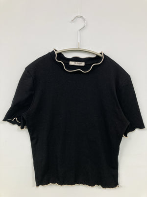 ZARA TRAFALUC/ザラトラファルック/Tシャツ/カットソー/トップス/ブラック/S