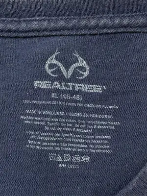 REALTREE/リアルツリー/Tシャツ/カットソー/トップス/ネイビー/XL