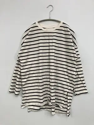 SQUARE HEM/Tシャツ/カットソー/トップス/ホワイト/ONE SIZE