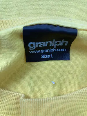 graniph/グラニフ/Tシャツ/カットソー/トップス/イエロー/L