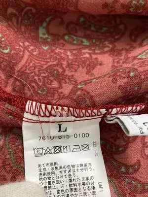 coen/コーエン/シャツ/ブラウス/トップス/レッド/L