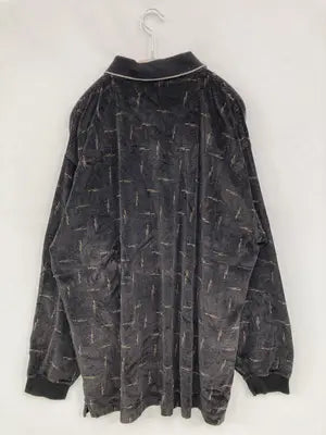 M.E. SPORT/ポロシャツ/トップス/ブラック/XL