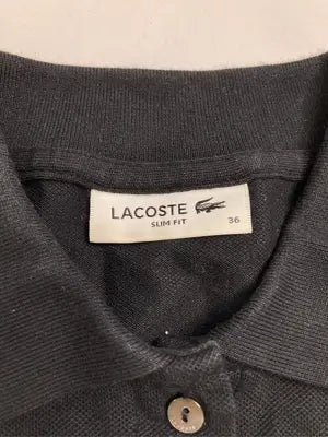 LACOSTE/ラコステ/ポロシャツ/トップス/ブラック/36