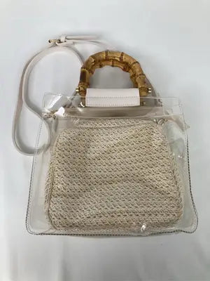 ショルダーバッグ/バッグ/アイボリー