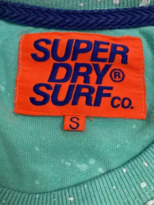SUPER DRY SURF co./Tシャツ/カットソー/トップス/ライトグリーン/S