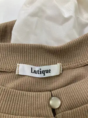 Lutique/ルティーク/ワンピース/ワンピース/ドレス/ブラウン/M