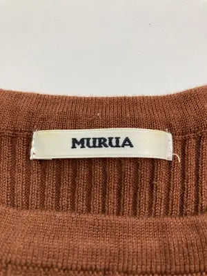 MURUA/ムルーア/ニット/セーター/トップス/ブラウン/F
