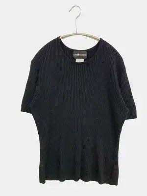 SAG HARBOR/サグハーバー/ニット/セーター/トップス/ブラック/MEDIUM