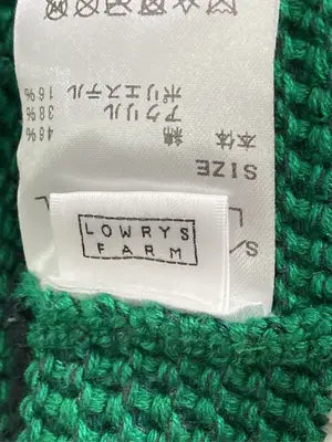 LOWRYS FARM/ローリーズファーム/ニットキャップ/ビーニー/帽子/グリーン