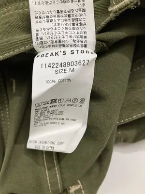 FREAK'S STORE/フリークスストア/その他パンツ/パンツ/カーキ/M