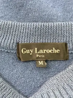 Guy Laroche/ギィラロッシュ/ニット/セーター/トップス/ブルー/M