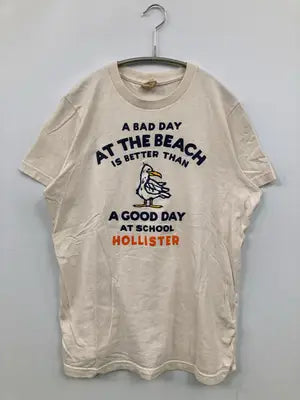 HOLLISTER/ホリスター/Tシャツ/カットソー/トップス/ホワイト/S