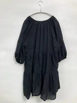 UNIQLO/ユニクロ/Tシャツ/カットソー/トップス/ブラック/L