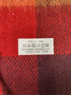 マフラー/ファッション雑貨/レッド