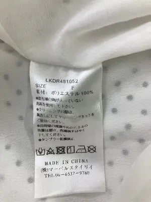 Lissi Boutique/シャツワンピース/ワンピース/ドレス/ホワイト/F