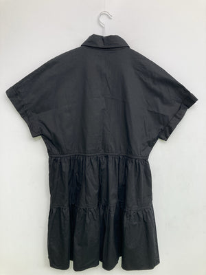 ZARA/ザラ/シャツワンピース/ワンピース/ドレス/ブラック/EUR XS/USA XS/MEX 24
