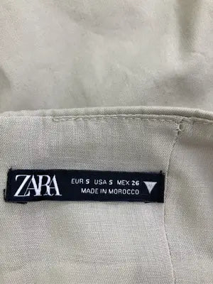 ZARA/ザラ/チューブトップ/トップス/ベージュ/s