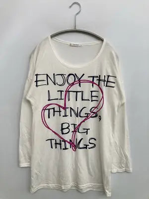 T-GRAPHICS/ティーグラフィックス/Tシャツ/カットソー/トップス/ホワイト/M