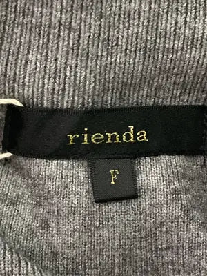 rienda/リエンダ/ニット/セーター/トップス/グレー/F