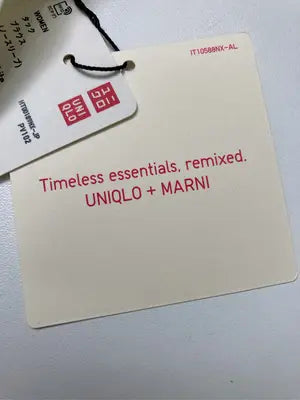 MARNI × UNIQLO/マルニユニクロ/シャツ/ブラウス/トップス/アイボリー/M