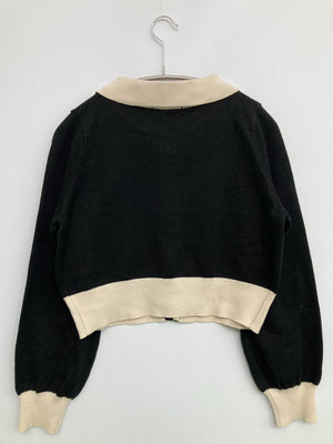 ems/エムズエキサイト/カーディガン/ボレロ/トップス/ブラック/F