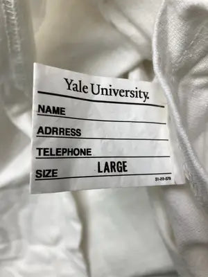 YALE UNIVERSITY/イェールユニバーシティ/Tシャツ/カットソー/トップス/ホワイト/LARGE