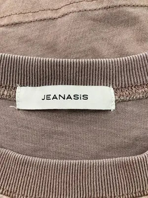 JEANASIS/ジーナシス/Tシャツ/カットソー/トップス/ブラウン/F
