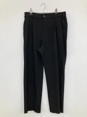 UNIQLO/ユニクロ/スラックス/パンツ/ブラック/S   ウエスト68-76cm