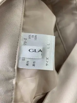 GLACIER/グラシア/スラックス/パンツ/ベージュ/LL