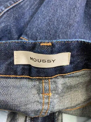 MOUSSY/マウジー/デニムパンツ/パンツ/ネイビー/24