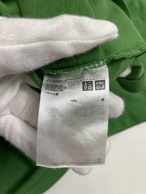 UNIQLO/ユニクロ/Tシャツ/カットソー/トップス/グリーン/M