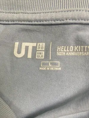 UNIQLO/ユニクロ/Tシャツ/カットソー/トップス/グレー/L