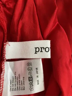 provoke/スラックス/パンツ/レッド