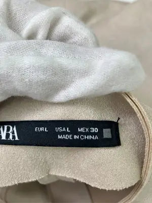 ZARA/ザラ/ベスト/トップス/ベージュ/USA L