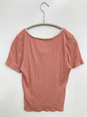 SUGAR SPOON/シュガースプーン/Tシャツ/カットソー/トップス/ピンク/F