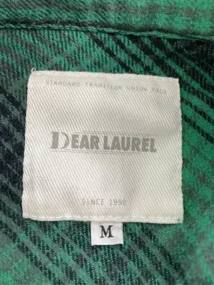 DEAR LAUREL/シャツ/ブラウス/トップス/グリーン/M