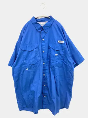 Columbia/コロンビア/シャツ/ブラウス/トップス/ブルー/XL