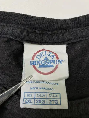 DELTA/デルタ/Tシャツ/カットソー/トップス/ブラック/2XL