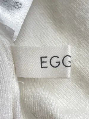 EGGKA/カーディガン/ボレロ/トップス/ホワイト/M