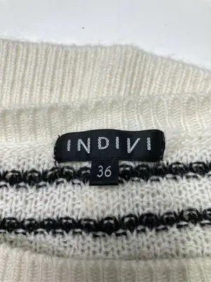 INDIVI/インディヴィ/ニット/セーター/トップス/ホワイト/36