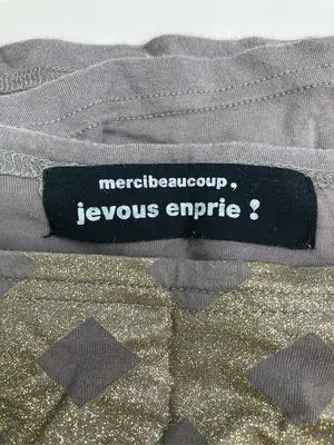 mercibeaucoup,/メルシーボークー/Tシャツ/カットソー/トップス/ブラウン/1