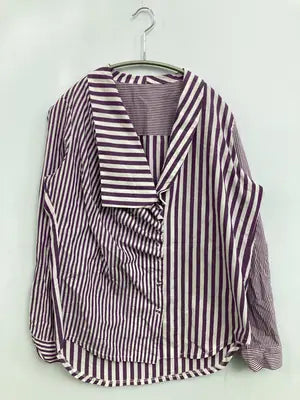 pattern torso/パターントルソー/シャツ/ブラウス/トップス/パープル