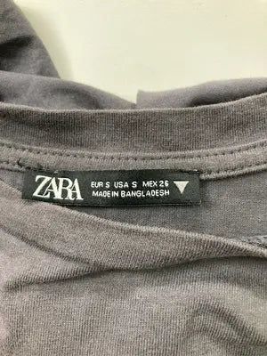 ZARA/ザラ/ワンピース/ワンピース/ドレス/グレー/S