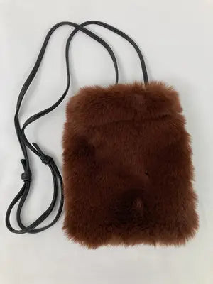 osmosis/オズモーシス/ショルダーバッグ/バッグ/ブラウン