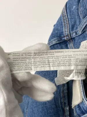 ZARA/ザラ/デニムパンツ/パンツ/ブルー/EUR36/USA04/MEX26
